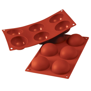 Silikomart 3D forma Semisfera (polokoule) 7 cm